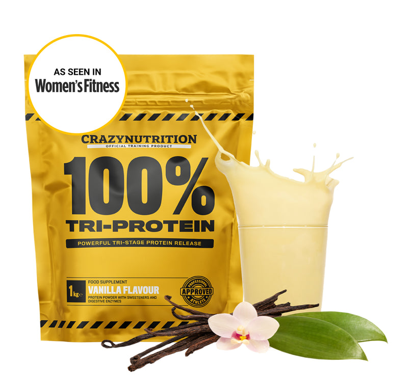 Whey Protein Powder 100 TriProtein Crazy Nutrition (UK)